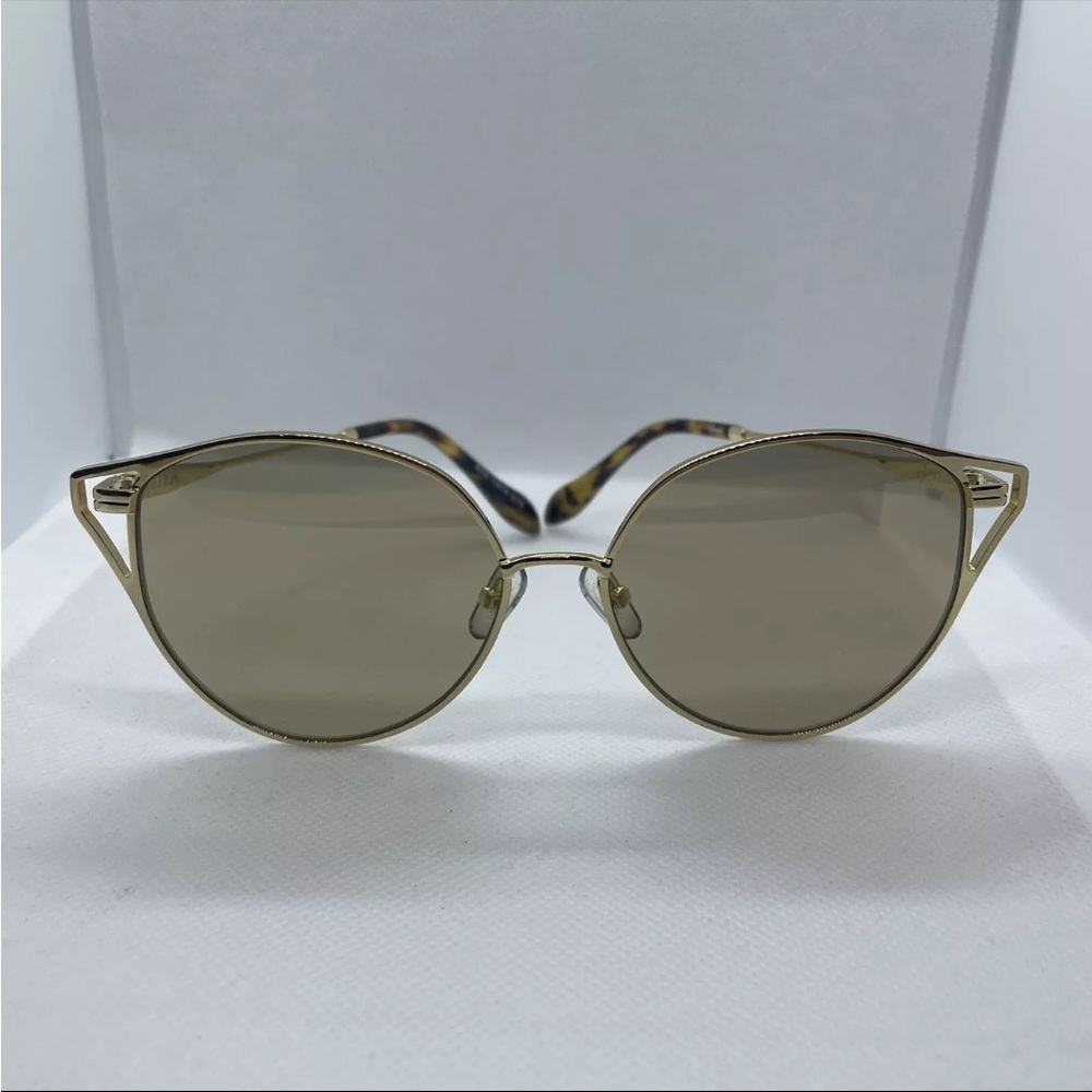 Sonia Sunglasses Ibiza Round Gold Womens